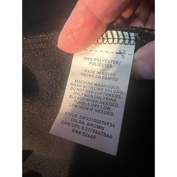 Swiss Tech Men's Softshell Jacket Trailblazer Brown Sz L (42-44) NWOT - Picture 4 of 8